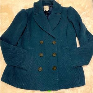 Ann Taylor Loft Pea Coat sz XS